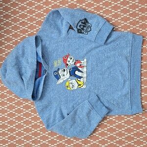 Paw Patrol Blue Kids Sz 5 Hoodie